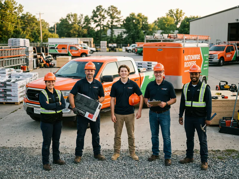 Natiowide Roofers - roof installation in Edenton near me